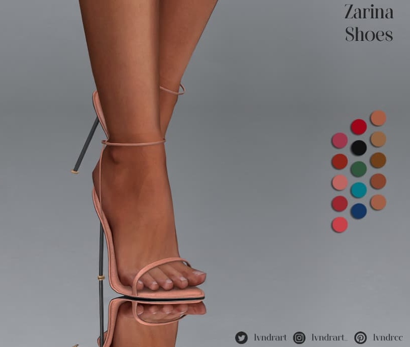 Скриншот мода Босоножки Zarina Shoes